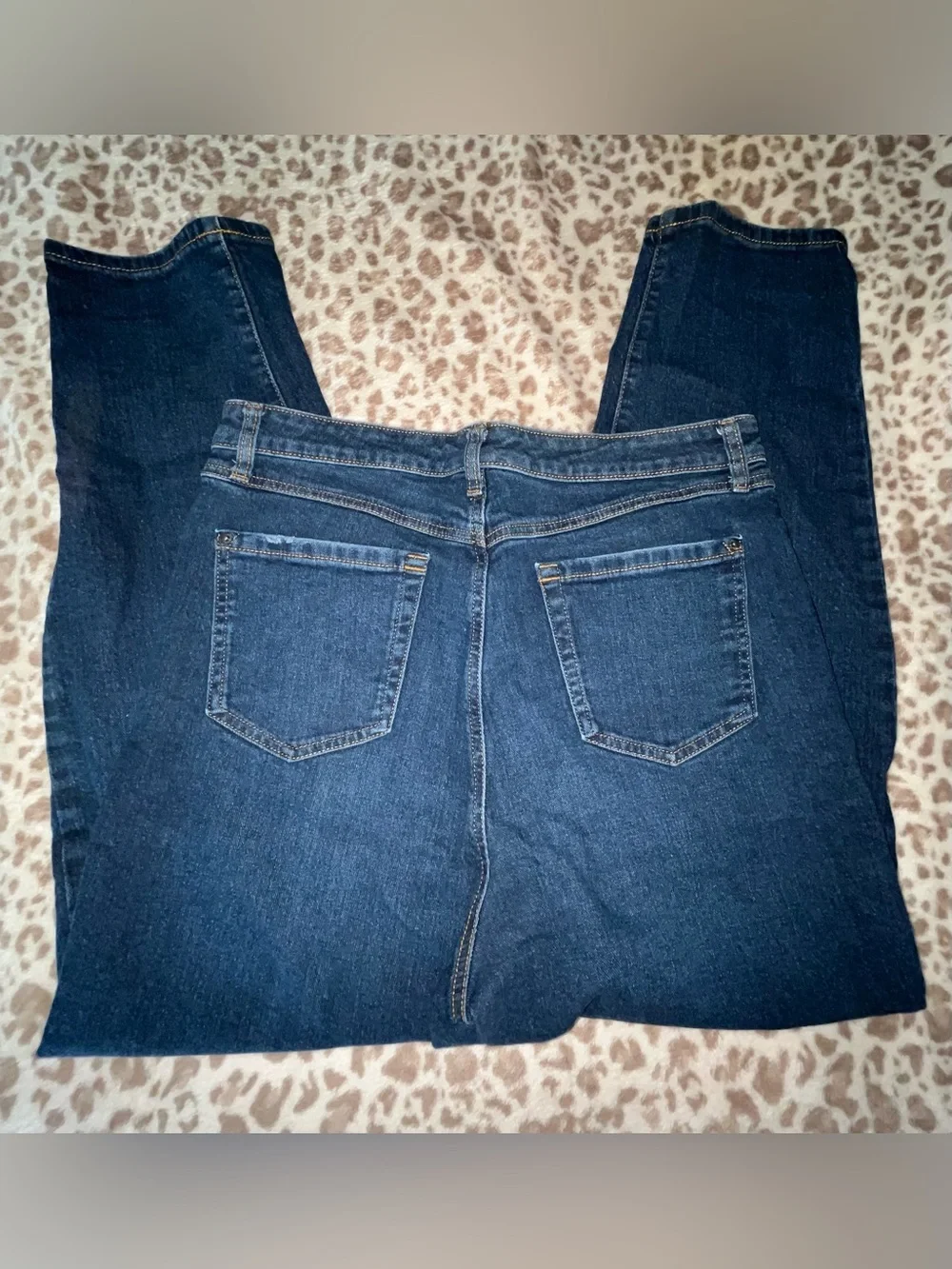 INC - Dark Blue High-Rise Women's Jeans